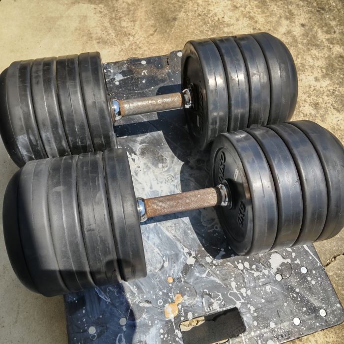 IVANKO セットダンベル（ラバー）50kg