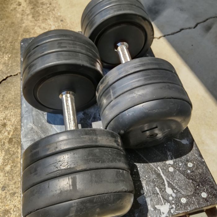 IVANKO SDKR セットダンベル(ラバー)42kg