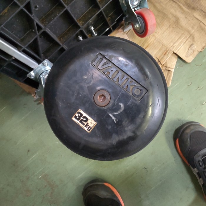 IVANKO ラバーダンベル32kg1個